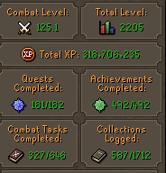 2200ttl endgame ready regular — OSRS account screenshot